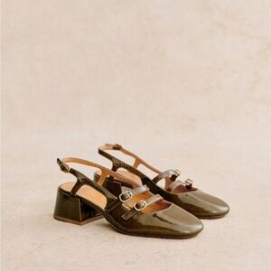 LIKE NEW Sézane Paula Babies in Khaki